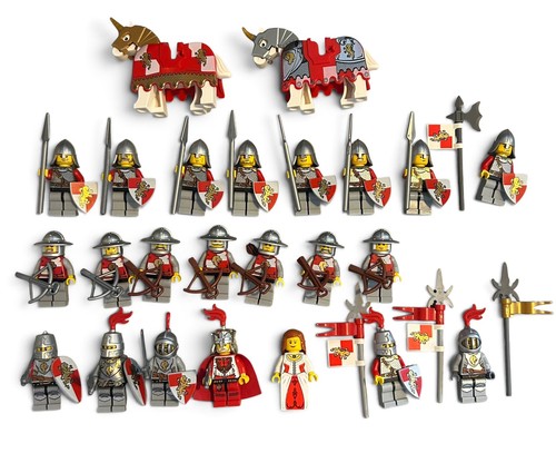 Huge lego castle kingdoms red - lego,