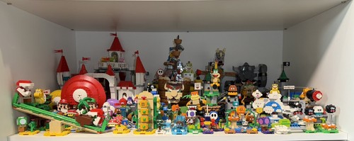 Huge lego super mario bundle - super,