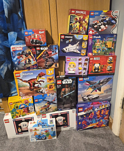 18xlego mixed boxed complete - boxed,