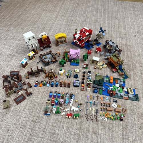 Huge lego minecraft bundle - lego, +